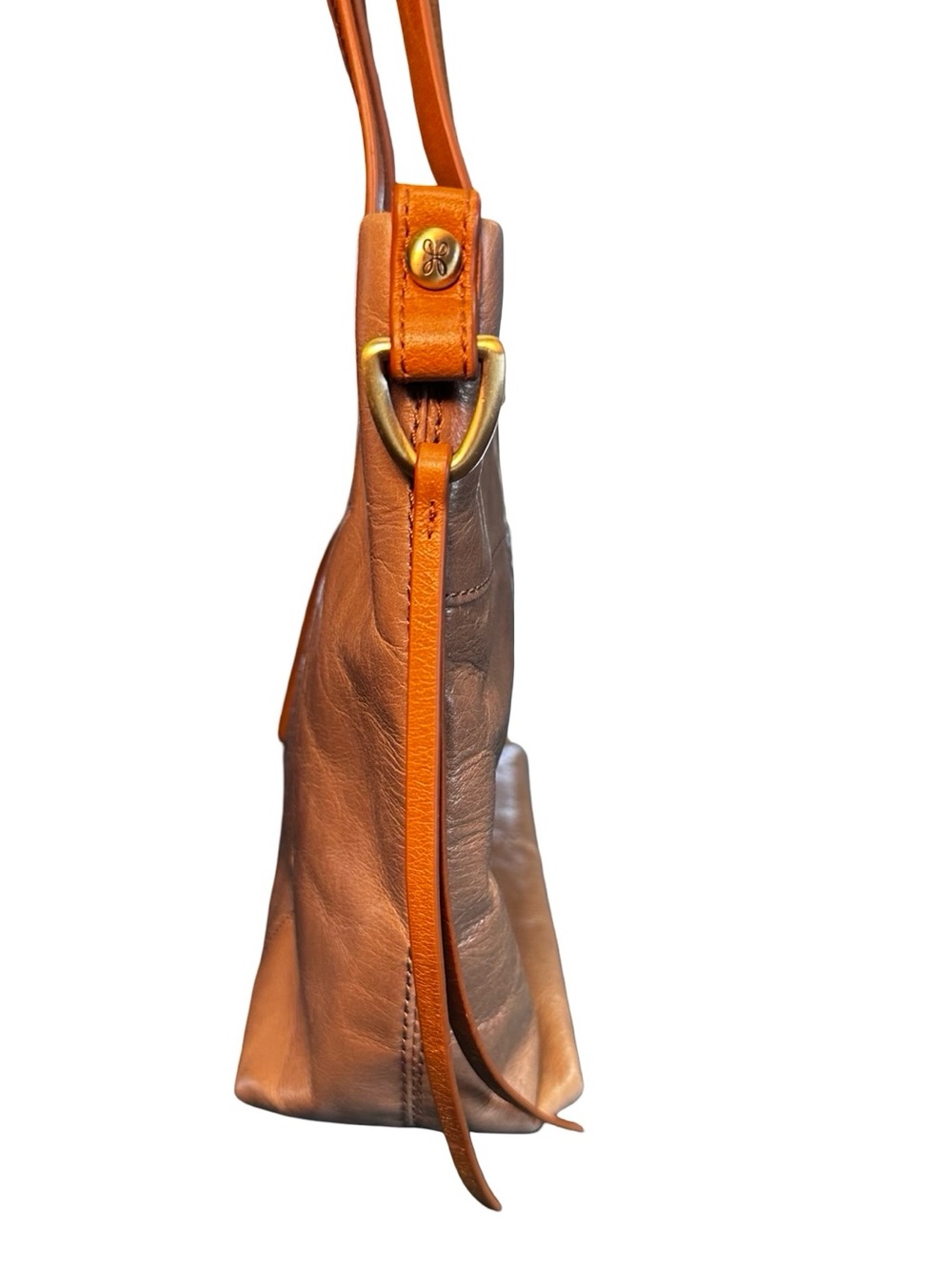 Hobo Cecily Mini Tote Bag in Parchment Leather Travel Coastal Chic Resort Career - Picture 4 of 14